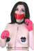8965DL      Isn’t She Lovely Heart Cutout Bondage Collar with Matching Leash Collar   , Sub-Shop.com Bondage and Fetish Superstore