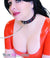 8965DL      Isn’t She Lovely Heart Cutout Bondage Collar with Matching Leash Collar   , Sub-Shop.com Bondage and Fetish Superstore
