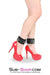 8973DL      Cozy Up Locking Lined Bondage Ankle Cuffs with Connection Chain Cuffs   , Sub-Shop.com Bondage and Fetish Superstore