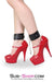 8990DL      Basic Instinct Leatherette Ankle Cuffs - LAST CHANCE - Final Closeout! Black Friday Blowout   , Sub-Shop.com Bondage and Fetish Superstore