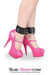 8990DL      Basic Instinct Leatherette Ankle Cuffs - LAST CHANCE - Final Closeout! Black Friday Blowout   , Sub-Shop.com Bondage and Fetish Superstore