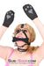 8991DL      Obedience Trainer Puppy Play Bone Gag Trainer - LAST CHANCE - Final Closeout! Black Friday Blowout   , Sub-Shop.com Bondage and Fetish Superstore