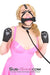 8991DL      Obedience Trainer Puppy Play Bone Gag Trainer - LAST CHANCE - Final Closeout! Black Friday Blowout   , Sub-Shop.com Bondage and Fetish Superstore