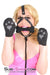 8991DL      Obedience Trainer Puppy Play Bone Gag Trainer - LAST CHANCE - Final Closeout! Black Friday Blowout   , Sub-Shop.com Bondage and Fetish Superstore