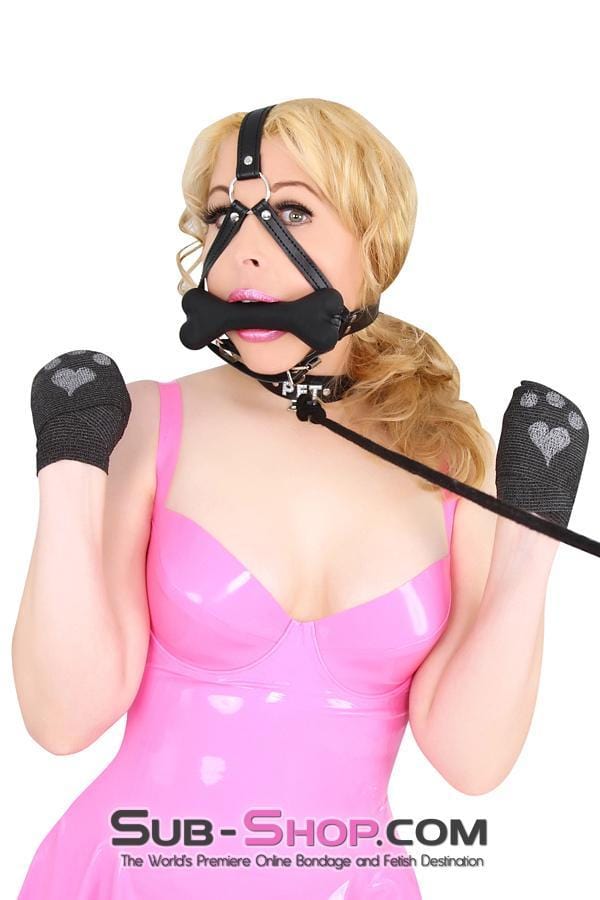 5745A-PAWS      Wrap-Sure Self Adhesive Bondage Pet Paws Wrap, Black Bondage Wrap   , Sub-Shop.com Bondage and Fetish Superstore