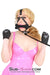 8991DL      Obedience Trainer Puppy Play Bone Gag Trainer - LAST CHANCE - Final Closeout! Black Friday Blowout   , Sub-Shop.com Bondage and Fetish Superstore