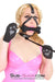 8991DL      Obedience Trainer Puppy Play Bone Gag Trainer - LAST CHANCE - Final Closeout! Black Friday Blowout   , Sub-Shop.com Bondage and Fetish Superstore