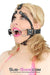 8997DL-SIS      French Kiss Sissy Trainer Open Mouth Ring Gag Sissy   , Sub-Shop.com Bondage and Fetish Superstore