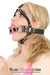 8997DL-SIS      French Kiss Sissy Trainer Open Mouth Ring Gag Sissy   , Sub-Shop.com Bondage and Fetish Superstore