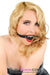 8999DL      Bondage Basics Black Rubber Classic Ball Gag - MEGA Deal Black Friday Blowout   , Sub-Shop.com Bondage and Fetish Superstore