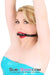 8999DL      Bondage Basics Black Rubber Classic Ball Gag - MEGA Deal Black Friday Blowout   , Sub-Shop.com Bondage and Fetish Superstore
