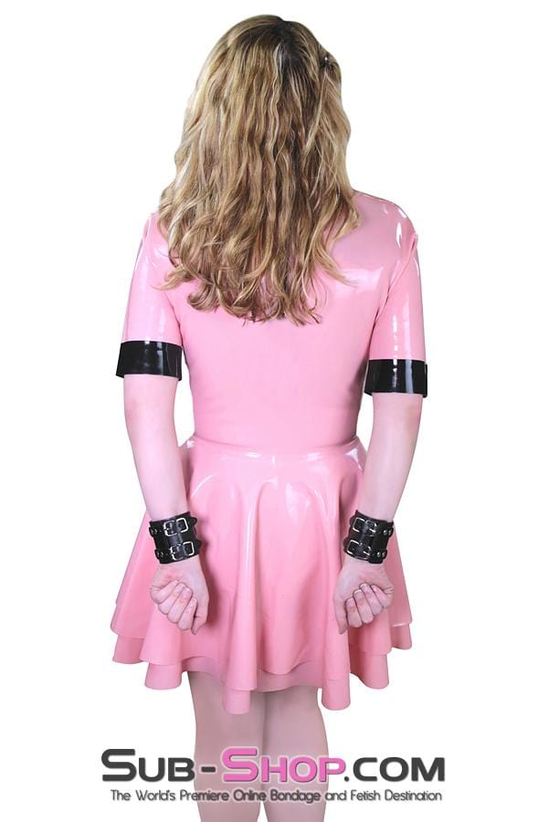 9026M      Black Double Buckle Wrist Cuffs - MEGA Deal Black Friday Blowout   , Sub-Shop.com Bondage and Fetish Superstore