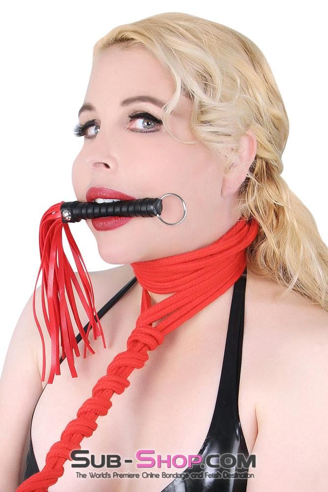 9031DL L’il Red Whipper 12” Leatherette Bondage Whip Whip , Sub-Shop.com Bondage and Fetish Superstore