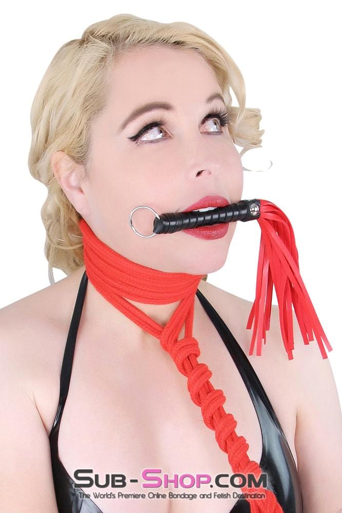 9031DL L’il Red Whipper 12” Leatherette Bondage Whip Whip , Sub-Shop.com Bondage and Fetish Superstore