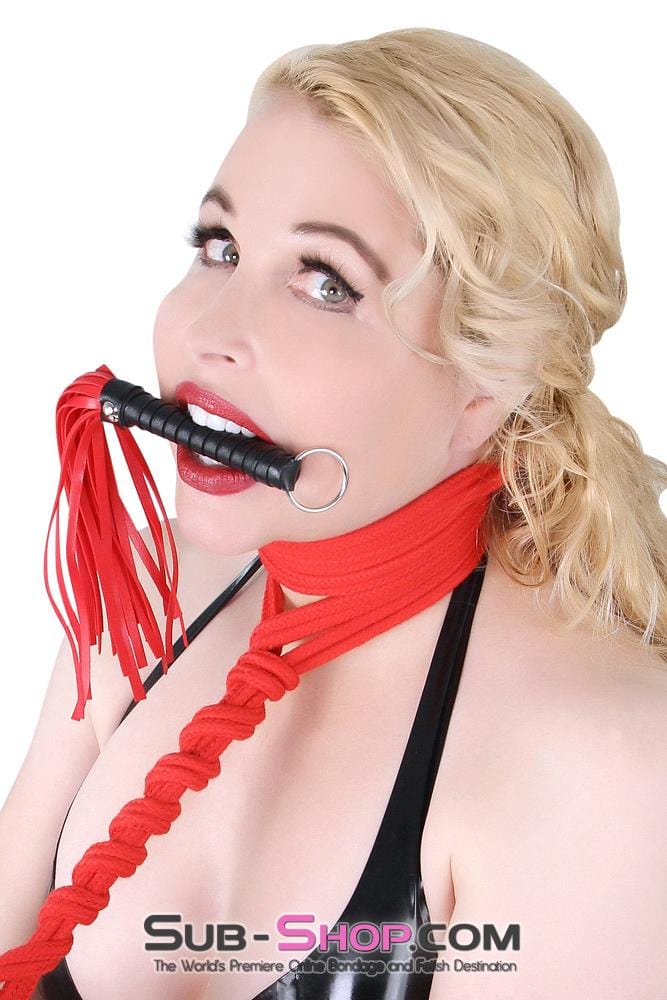9031DL L’il Red Whipper 12” Leatherette Bondage Whip Whip , Sub-Shop.com Bondage and Fetish Superstore
