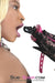 9053DL      Locking Rubber Sex Bomb Pink Penis Gag Gags   , Sub-Shop.com Bondage and Fetish Superstore