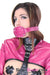 9054DL      Deep Throat Sex Bomb Pink Locking 4” Long Rubber Penis Gag - MEGA Deal Black Friday Blowout   , Sub-Shop.com Bondage and Fetish Superstore