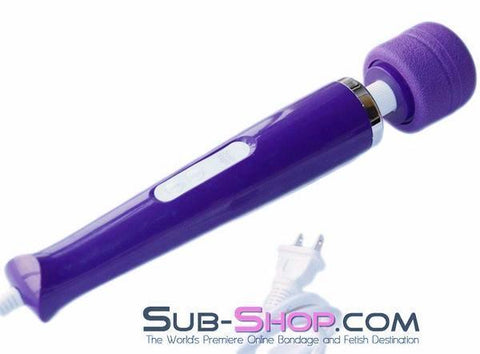 9081RS       30 Speed Multi-Function Magic Wand Massager, Purple - LAST CHANCE - Final Closeout! Black Friday Blowout   , Sub-Shop.com Bondage and Fetish Superstore