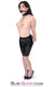 0923D      Latex Backless Spanking Mini Skirt Latex   , Sub-Shop.com Bondage and Fetish Superstore