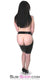 0923D      Latex Backless Spanking Mini Skirt Latex   , Sub-Shop.com Bondage and Fetish Superstore