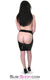0923D      Latex Backless Spanking Mini Skirt Latex   , Sub-Shop.com Bondage and Fetish Superstore