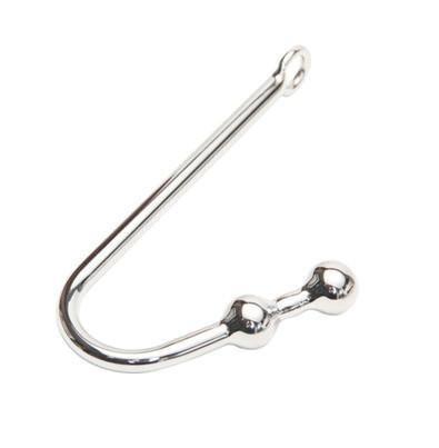9315HS   Chrome Steel Double Ball Bondage Slave Vaginal or Anal Hook - MEGA Deal! Black Friday Blowout   , Sub-Shop.com Bondage and Fetish Superstore