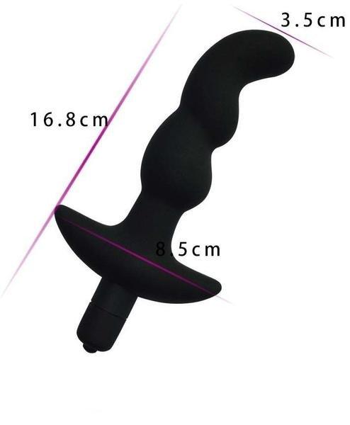 9319M      Rock Your World Vibrating Silicone Prostate Stimulator - MEGA Deal Black Friday Blowout   , Sub-Shop.com Bondage and Fetish Superstore