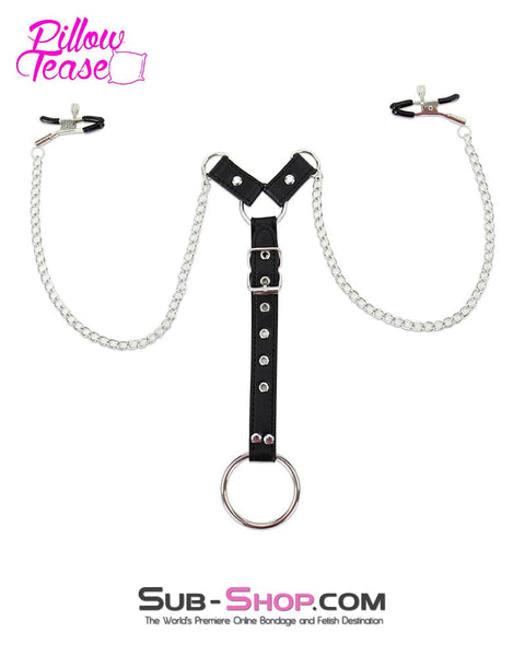 9339M      Adjustable Wicked Nipple Clamps & Cock Ring Set - LAST CHANCE - Final Closeout! MEGA Deal   , Sub-Shop.com Bondage and Fetish Superstore