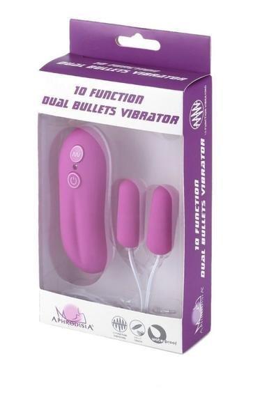 9340M    10 Function Dual Purple Vibrating Soft Touch Bullets - LAST CHANCE - Final Closeout! Black Friday Blowout   , Sub-Shop.com Bondage and Fetish Superstore