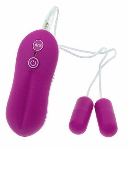 9340M    10 Function Dual Purple Vibrating Soft Touch Bullets - LAST CHANCE - Final Closeout! Black Friday Blowout   , Sub-Shop.com Bondage and Fetish Superstore