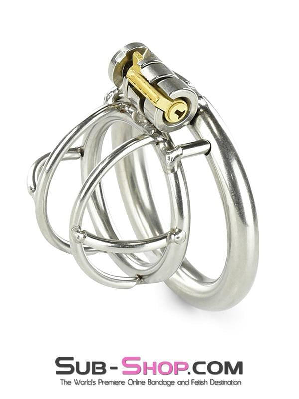 0963RS      Tiny Tool High Security Steel Locking Male Bondage Chastity Device Chastity   , Sub-Shop.com Bondage and Fetish Superstore