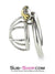 0963RS-SIS      Tiny Sissy Tool High Security Steel Locking Male Bondage Chastity Device Sissy   , Sub-Shop.com Bondage and Fetish Superstore
