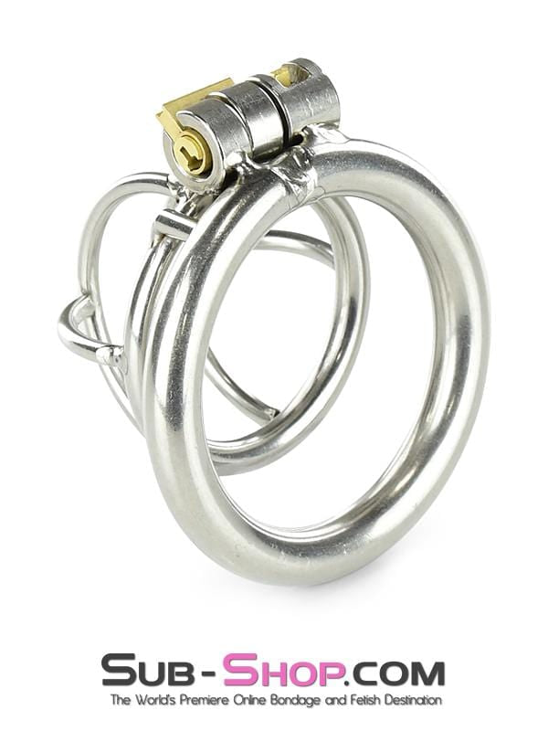 0963RS      Tiny Tool High Security Steel Locking Male Bondage Chastity Device Chastity   , Sub-Shop.com Bondage and Fetish Superstore