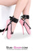 0969A-SIS      Sissy Vixen Rubber Stamp Shoe Bondage Cuffs Sissy   , Sub-Shop.com Bondage and Fetish Superstore