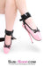 0969A-SIS      Sissy Vixen Rubber Stamp Shoe Bondage Cuffs Sissy   , Sub-Shop.com Bondage and Fetish Superstore