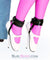 0969A-SIS      Sissy Vixen Rubber Stamp Shoe Bondage Cuffs Sissy   , Sub-Shop.com Bondage and Fetish Superstore