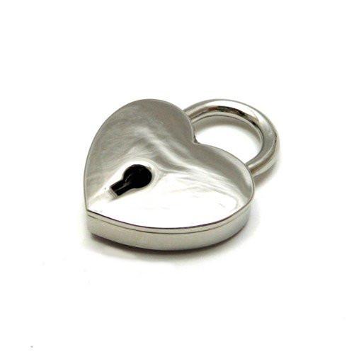 9735K      Under Lock & Key Chrome Heart Padlock Padlock   , Sub-Shop.com Bondage and Fetish Superstore