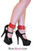 9745A      Lust Cuffs Locking Red Leather Ankle Cuffs - LAST CHANCE - Final Closeout! MEGA Deal   , Sub-Shop.com Bondage and Fetish Superstore