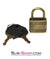 9758A      Bondage Gear Padlock, Antiqued Brass - MEGA Deal Black Friday Blowout   , Sub-Shop.com Bondage and Fetish Superstore