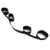 9763M      Beginner's Connected Cuffs Bondage Set - LAST CHANCE - Final Closeout! Black Friday Blowout   , Sub-Shop.com Bondage and Fetish Superstore