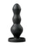 9768M      The Game Piece Black Silicone Butt Plug with Suction Cup Base - LAST CHANCE - Final Closeout! Black Friday Blowout   , Sub-Shop.com Bondage and Fetish Superstore