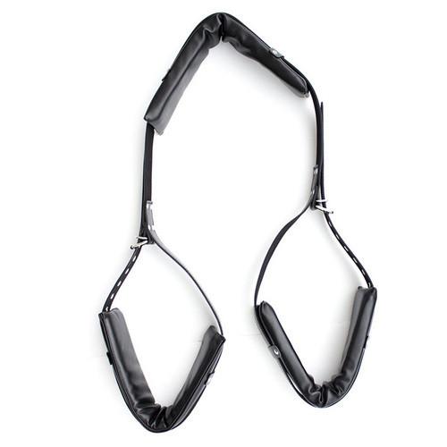 9789M      Padded Sex Sling Thigh Cuffs and Neck Strap Sex Position Set Cuffs   , Sub-Shop.com Bondage and Fetish Superstore