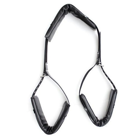 9789M      Padded Sex Sling Thigh Cuffs and Neck Strap Sex Position Set Cuffs   , Sub-Shop.com Bondage and Fetish Superstore
