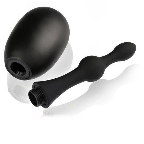 9793M      Personal Cleansing Silicone Ripple Tip Enema Play Cleansing Kit enema   , Sub-Shop.com Bondage and Fetish Superstore