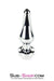 9796M      Sub-Shock Electro-Stim Classic Tapered Steel Butt Plug Anal Toys   , Sub-Shop.com Bondage and Fetish Superstore