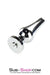 9796M      Sub-Shock Electro-Stim Classic Tapered Steel Butt Plug Anal Toys   , Sub-Shop.com Bondage and Fetish Superstore