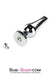 9796M      Sub-Shock Electro-Stim Classic Tapered Steel Butt Plug Anal Toys   , Sub-Shop.com Bondage and Fetish Superstore