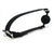 9802M      Small Black Silicone Locking Breather Ball Gag Gags   , Sub-Shop.com Bondage and Fetish Superstore