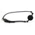 9802M      Small Black Silicone Locking Breather Ball Gag Gags   , Sub-Shop.com Bondage and Fetish Superstore