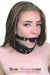9802M      Small Black Silicone Locking Breather Ball Gag Gags   , Sub-Shop.com Bondage and Fetish Superstore